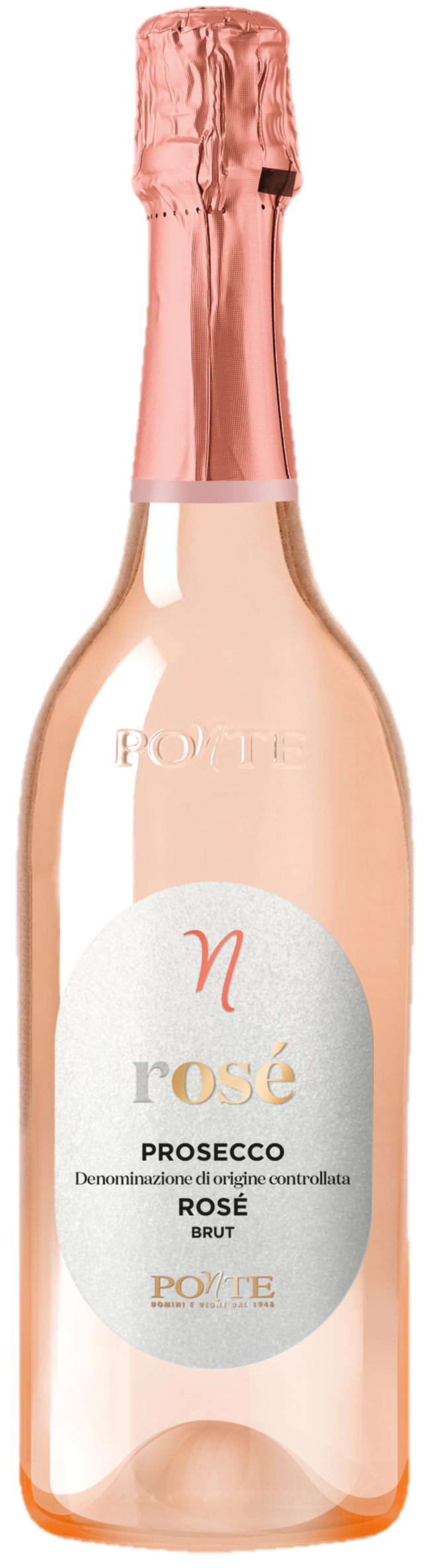 Ponte Prosecco Millesimato Rosé Brut - Crown Cellars